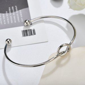 Silver Infinity Knot Bracelet